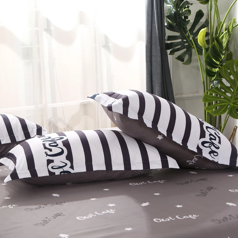 Комплект постельного белья из 3 предметов элегантный комплект мягкой ткани с