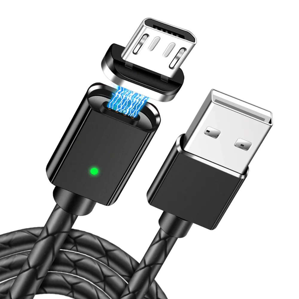 Магнитный usb-кабель Олаф для iphone XS Max 3A, быстрая зарядка, 1 м, 2 м, кабель Micro USB type-C для samsung, Xiaomi, магнитное зарядное устройство