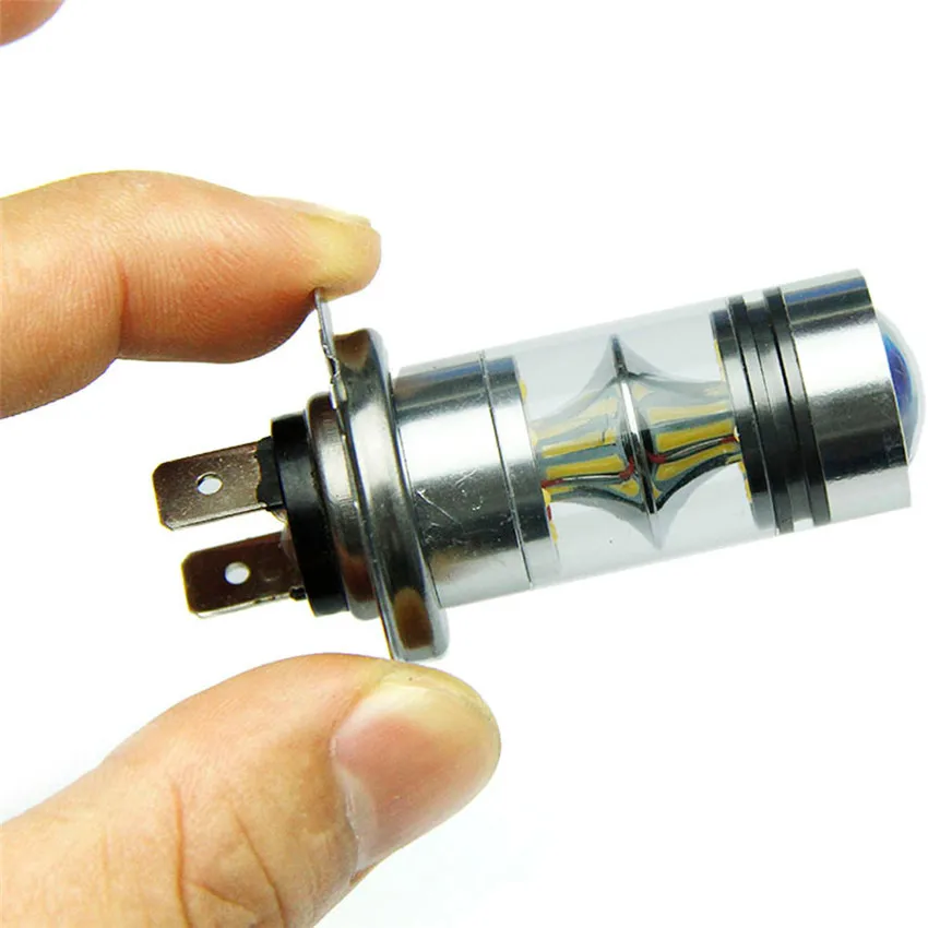 Светодиодсветодиодный лампы H7 6000K 100W 20-SMD проектор противотуманный DRLHID белый Ma23 |