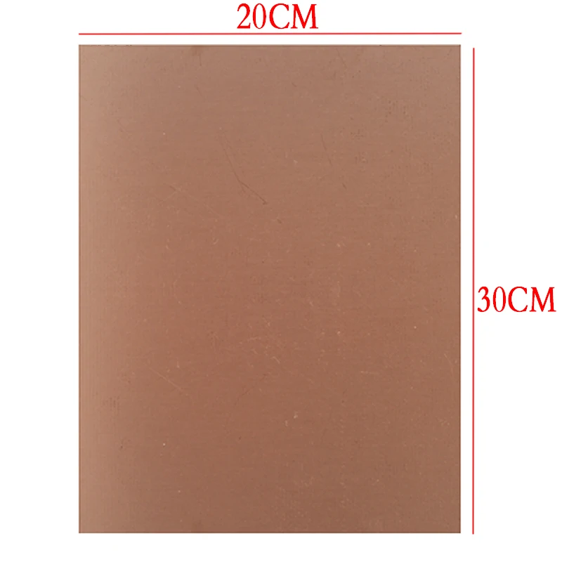 AEAK FR4 PCB 7x10 10x15 15x20 20x30 см 7*10 10*15 15*20 20*30 односторонняя медная плакированная пластина