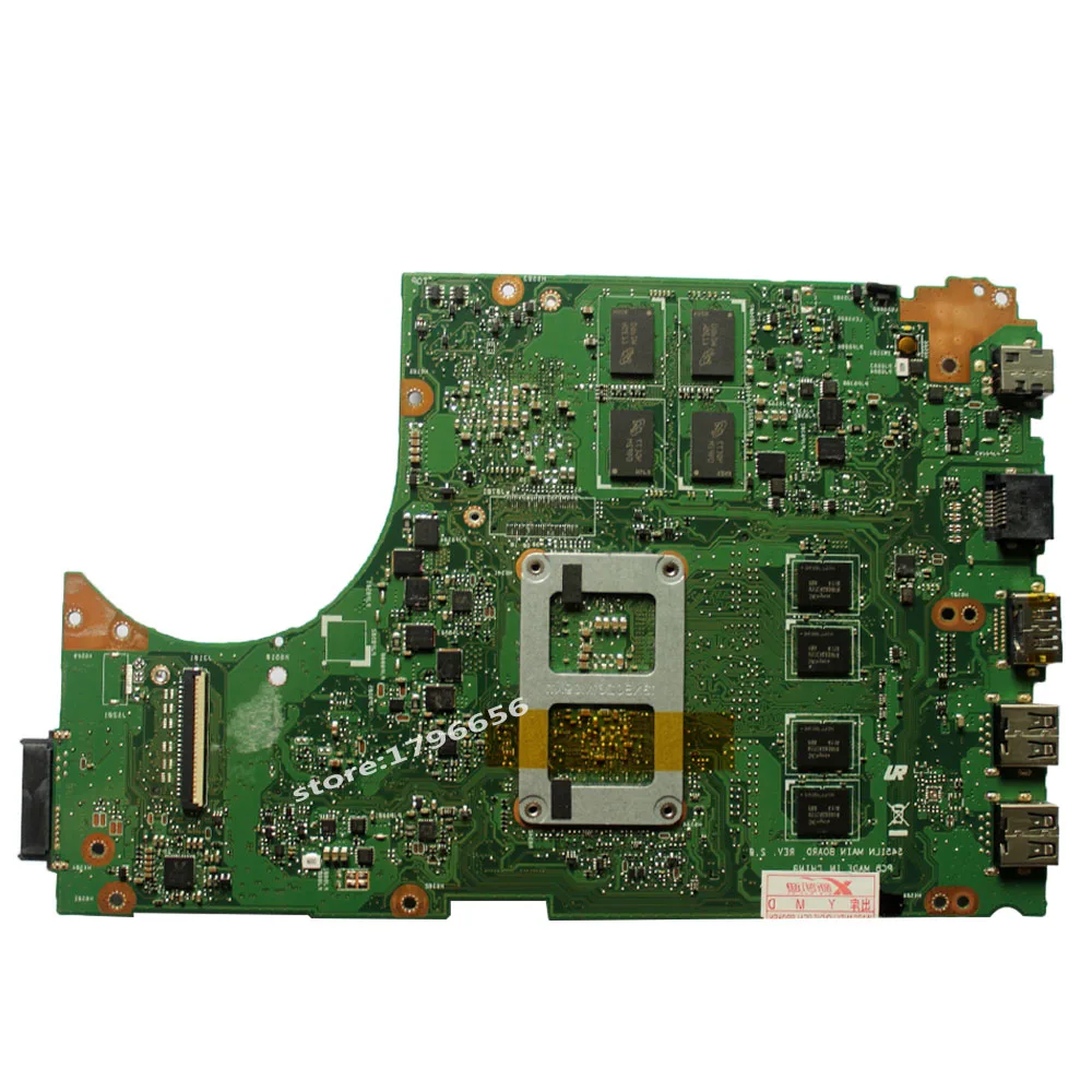 S451LN материнская плата для ноутбука ASUS S451 S451L V451 V451L S451LB материнская плата для ноутбука для тестирования системной i5-4200U 4 Гб Оперативная память GT840M