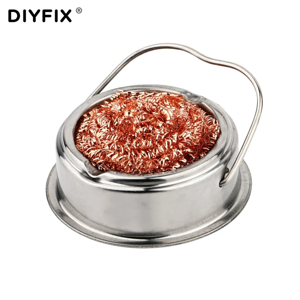 Набор инструментов DIYFIX для сварки пайки паяльника наконечников очистки стальной