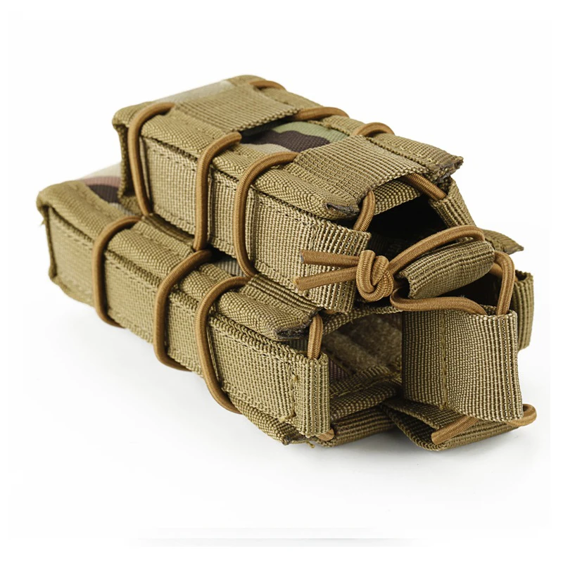 Тактический двухслойный чехол Molle для магазина картридж пистолетной винтовки