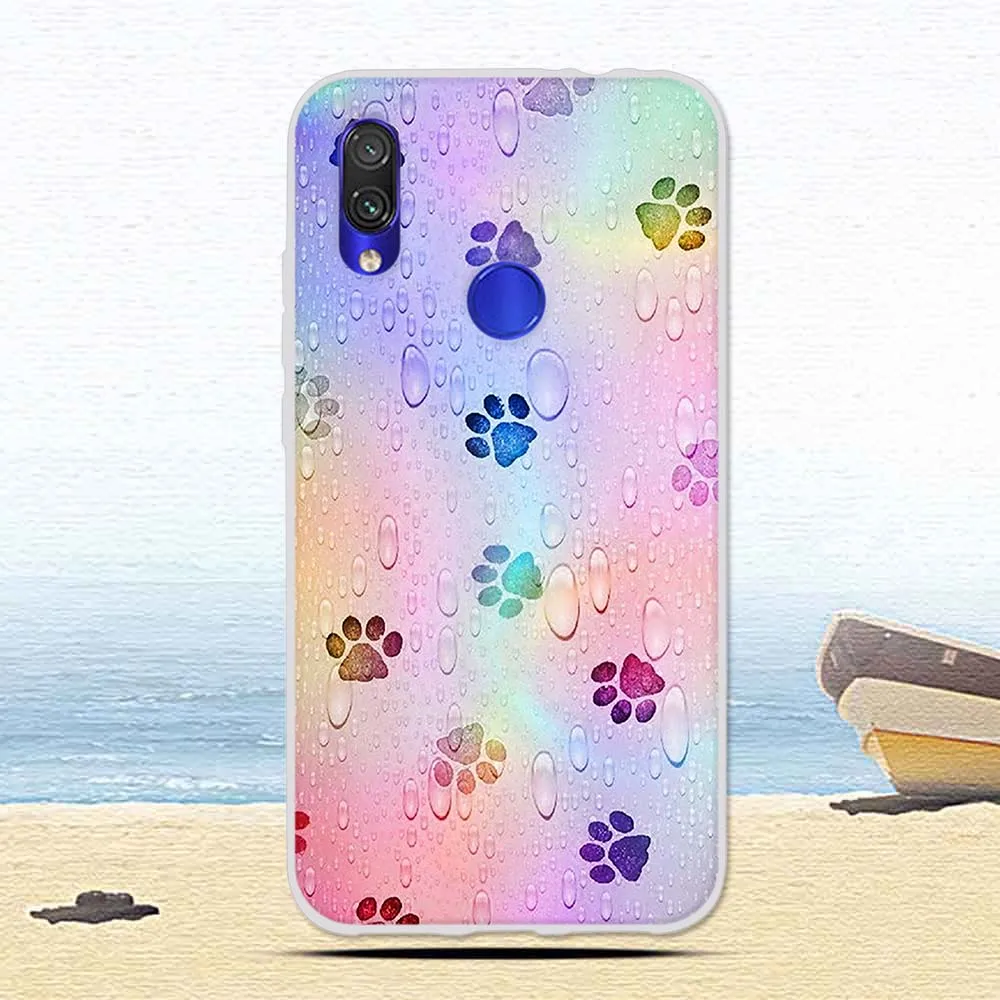 8 Для Xiaomi Redmi 7 Чехол 6,26 ''Мягкая силиконовая задняя накладка из ТПУ чехол s для Xiaomi Redmi 7 Чехол Redmi7 чехол для телефона Coque Funda на Redmi 7 - Цвет: 8