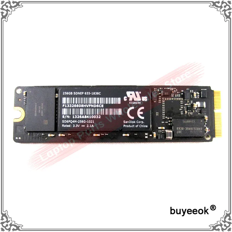 Твердотельный накопитель A1502 A1398 A1466 A1465 SSD для Macbook Air и Pro Retina 11 дюймов 13 15 128 ГБ 256 512 |