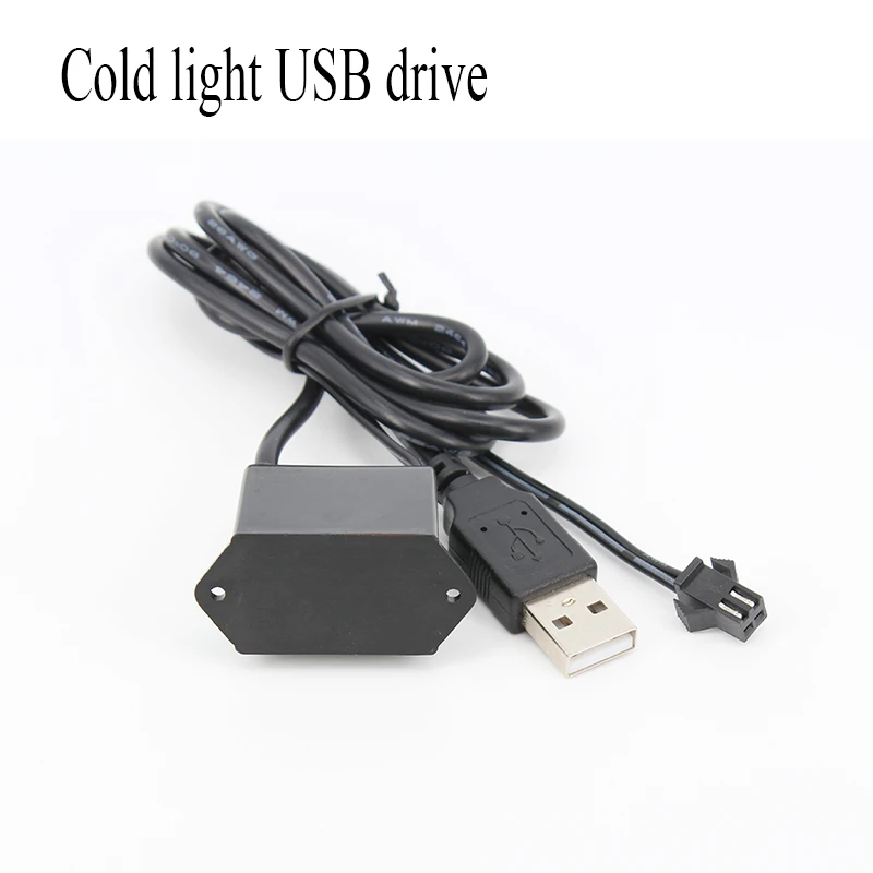 2 м USB интерфейс автомобиля декоративные огни вождения в ночное время окружающего