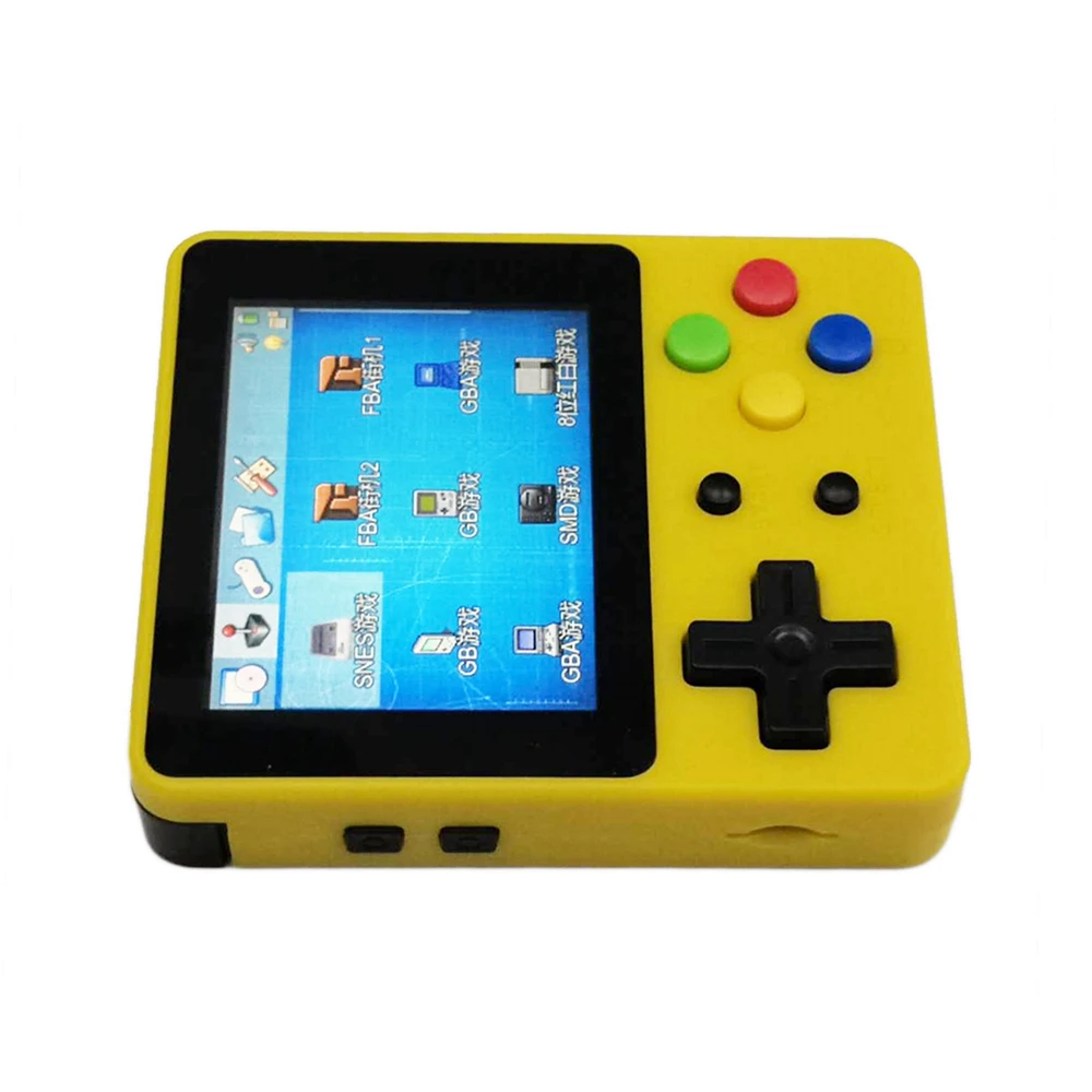 Портативная игровая мини консоль в ретро стиле 2 6 дюйма для GBA GBC GB FC NEOGEO CPS PS1 ATARI