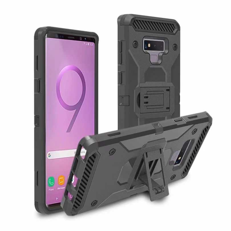 Для Samsung Galaxy Note9 S8 S9 S10 E Plus Чехол Робот Броня противоударный чехол на ремешке