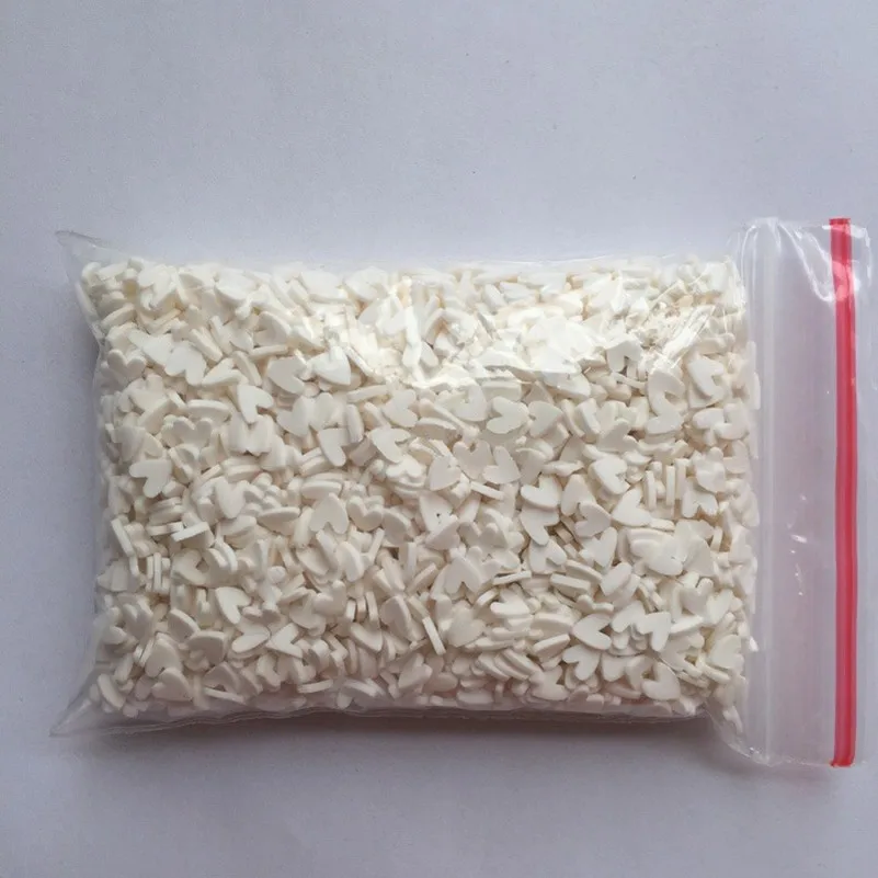 100 г Полимерная глина в форме сердца моделирование еды шоколада посыпать для