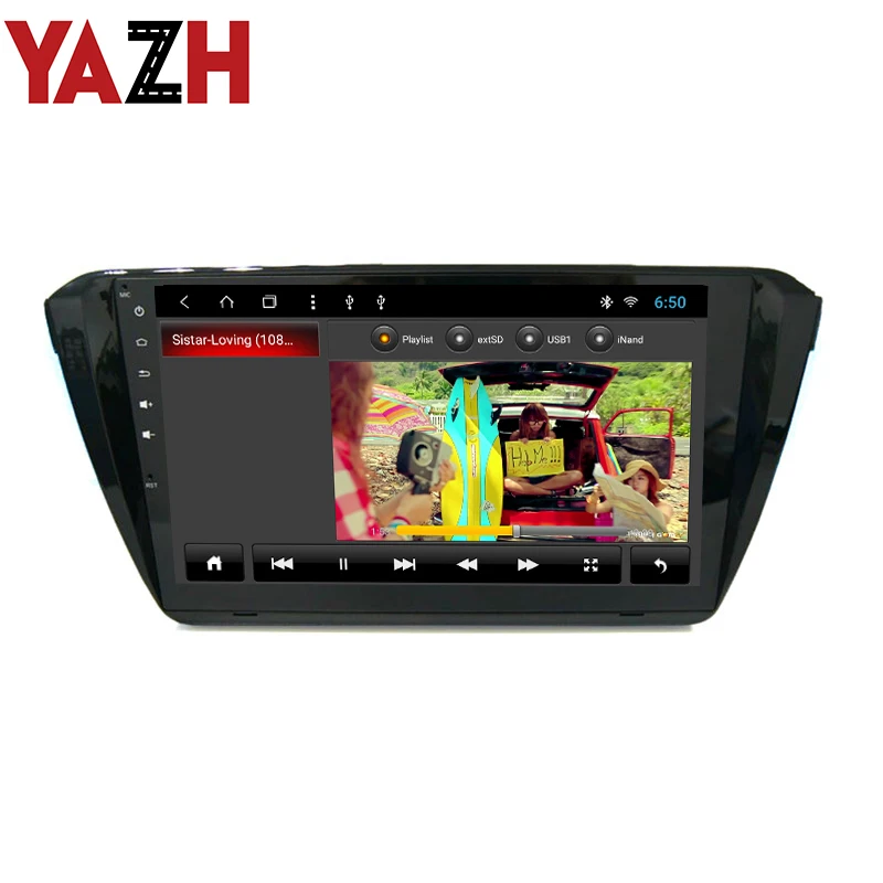 YAZH 10 1 дюймов ips HD дисплей автомобиля радио для Volkswagen Skoda Superb In Dash 32 Гб gps навигация