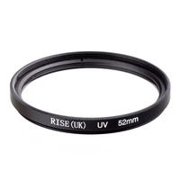 2015 new 10pcs riseuk 52mm ultra violet uv lens filter protector for nikon canon sony pentax sigma om