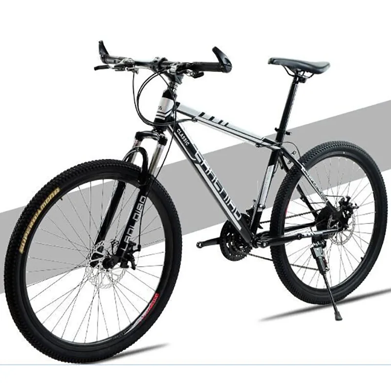 

High-carbon steel 21 speed 26 inch straight handlebar mountain bike
