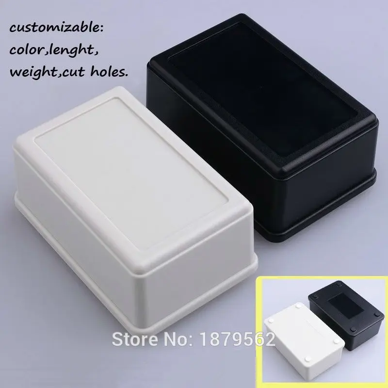 [2 вида цветов] 85*55*35 мм пластиковая электронная проектная коробка маленькая водонепроницаемая распределительная коробка управление instrment swith DIY коробка