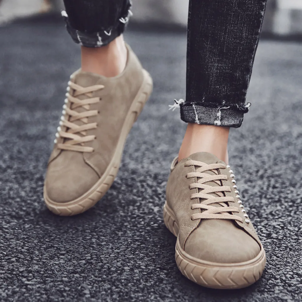 Новинка Модная женская повседневная обувь на плоской платформе Дышащие