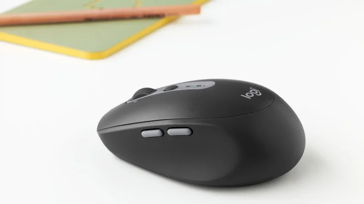 logitech M590 MULTI-DEVICE Бесшумная Bluetooth Беспроводная Двухрежимная мышь Супер Офис