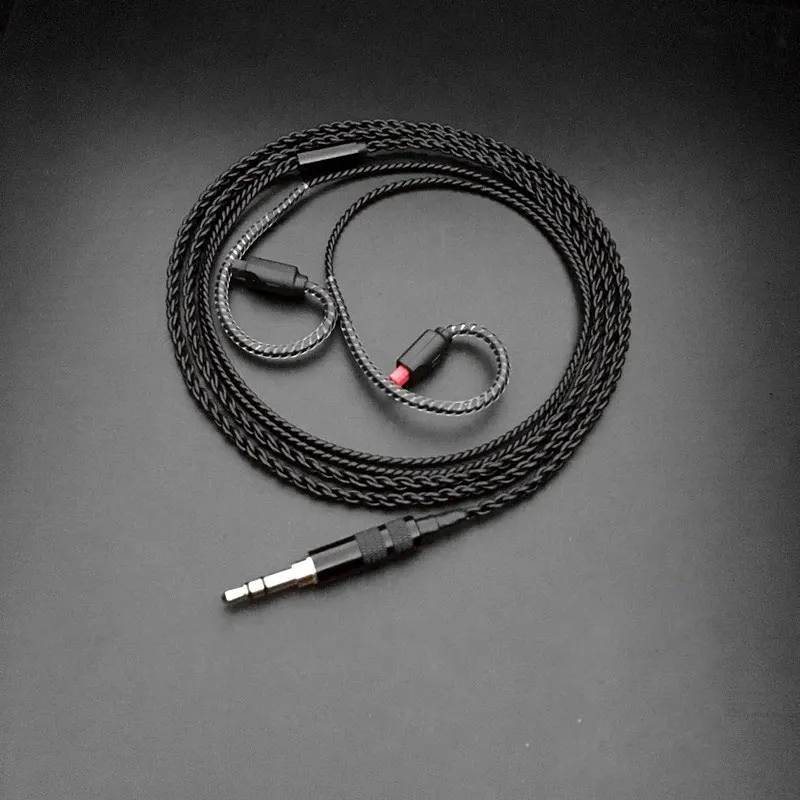 Наушники заменить кабель MMCX A2DC 2Pin Применение для IE80 IE80s IE80i IE40 Technica ATH im01 IM50 ZST ZS10 SE846 X6 съемная гарнитура