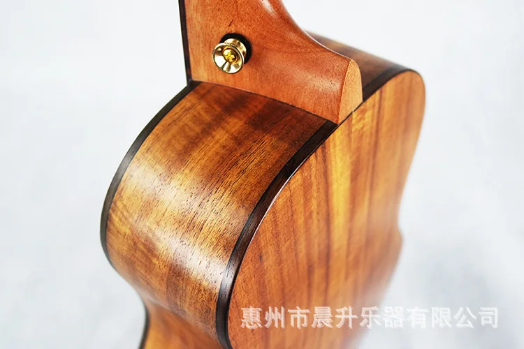 Гавайская гитара укулеле из цельного дерева 4 струны 26 дюймов | Спорт и