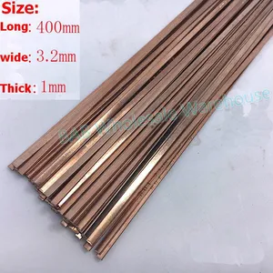 Плоский серебряный электрод шт.пакет x bccup-2 x 1 мм, низкотемпературный медный сварочный стержень BCu93P 10
