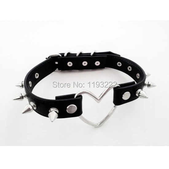 100% ювелирные изделия ручной работы в стиле Харадзюку чокер с большим сердцем