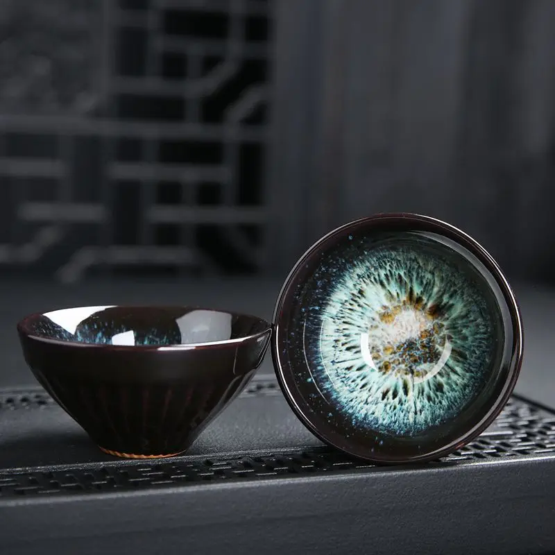 Керамическая Золотая чашка с одной чашкой чайный набор чайные чашки Пузырьковые