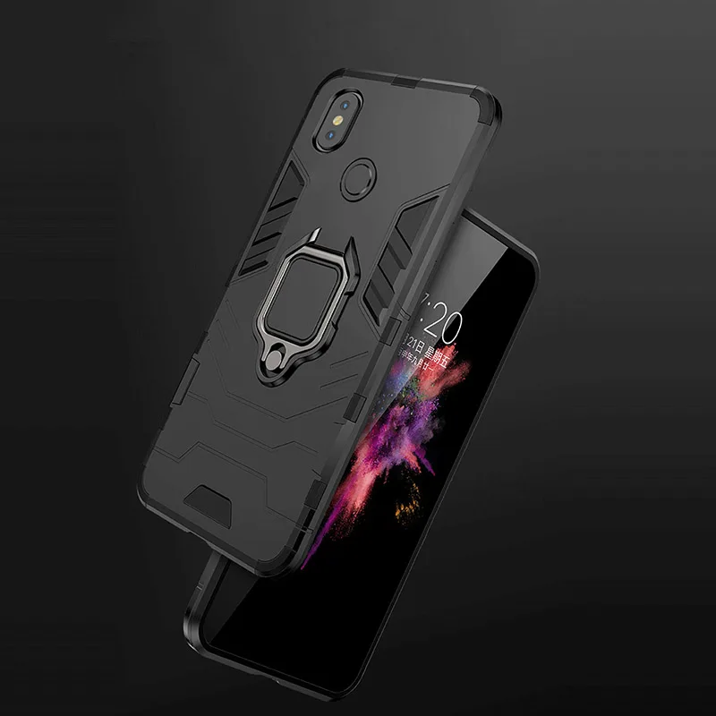 360 магнитный металлический Гибридный Жесткий ПК Мягкий ТПУ чехол для Xiaomi Redmi Note 7 6