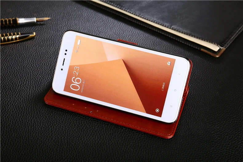 Чехол книжка для Xiaomi Redmi Note 5A Prime 9S Pro из искусственной кожи с подставкой 4X K30 Mi 10 Lite
