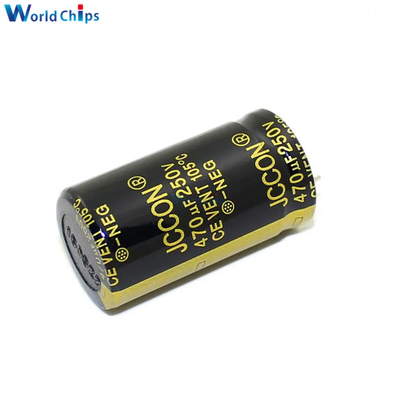 Diymore 250V 470uF 22X40mm алюминиевый электролитический конденсатор 250V470uF 22*40 мм