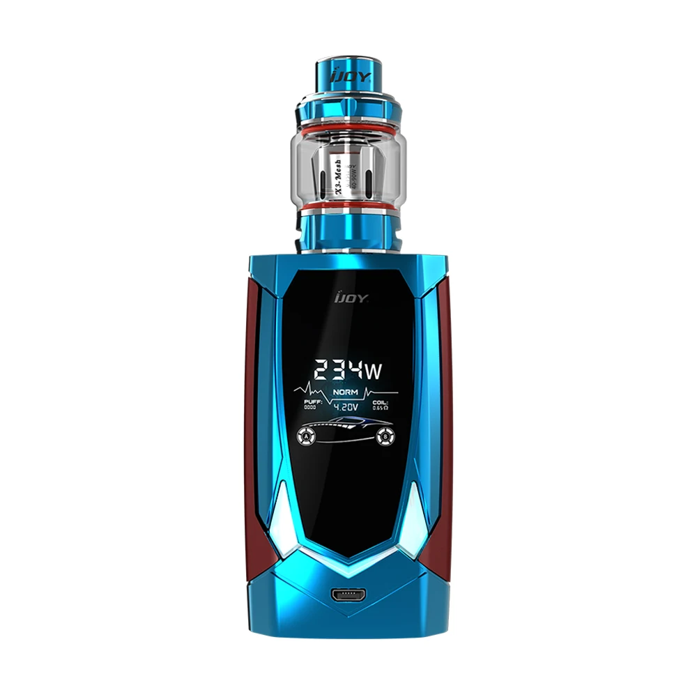 Оригинальный комплект IJOY Avenger 270 с голосовым управлением TC 3 2 мл/4 7 мл баком Subohm