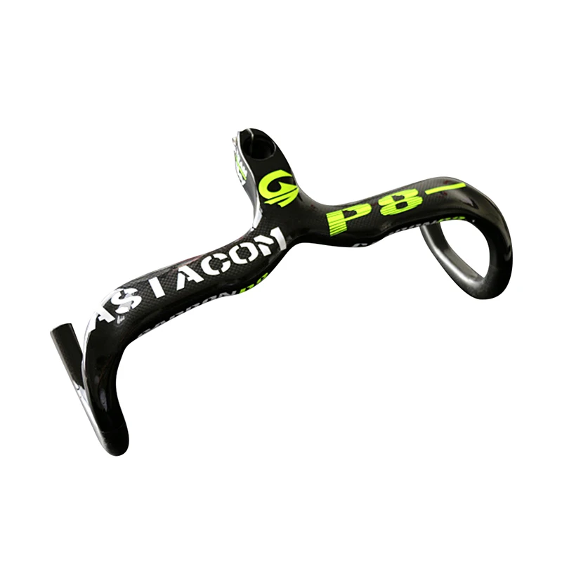 Руль из углеродного волокна для дорожного велосипеда 400/420/440*90 120 мм руль горный