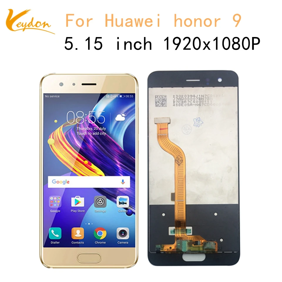 5 15 &quotдля Huawei Honor 9 STF-L09 STF-AL10 STF-AL00 ЖК-дисплей + кодирующий преобразователь