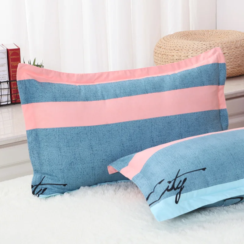 2 pcs Ventilation pillowcases Bedroom pillow cover 22 color 75 CM*50 CM | Дом и сад
