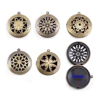 1set mix aroma essential oil diffuser locket pendants for diy woman aroma therapy gift