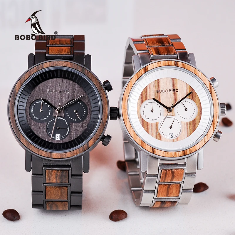 

BOBO BIRD часы мужские качественные деревянные наручные часы relojes hombre мужской показ подарок на свидание saat erkek часы из нержавеющей стали и дерева