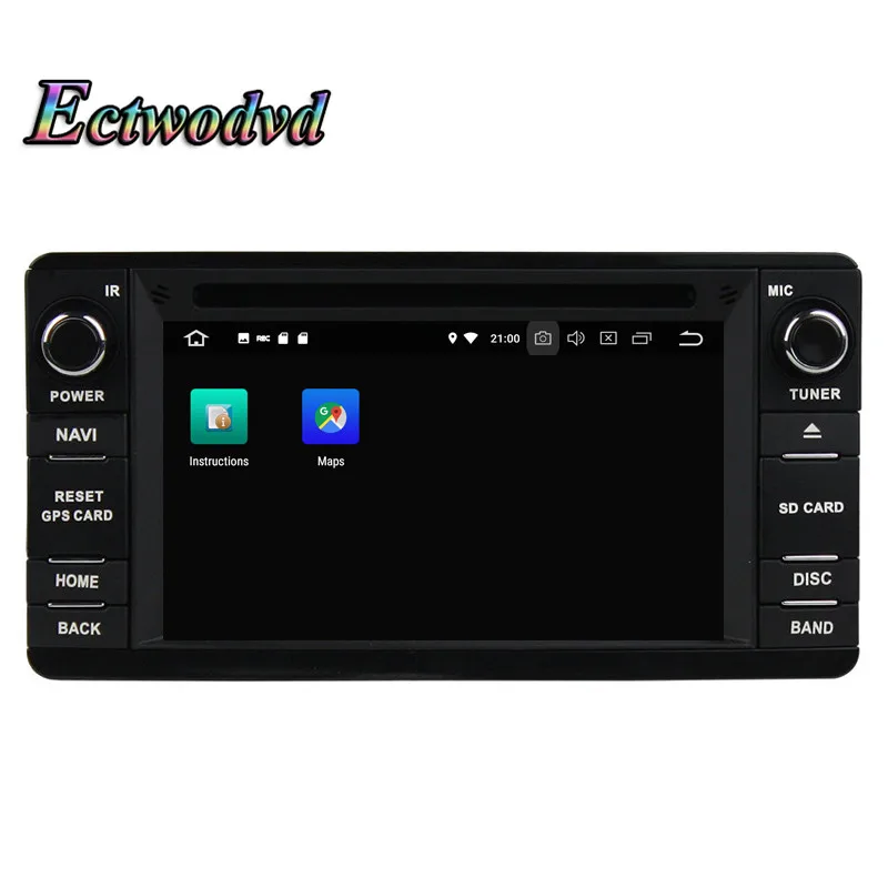 Ectwodvd Восьмиядерный 4G Android 8 0/четырехъядерный 7 1 Автомобильная dvd навигационная