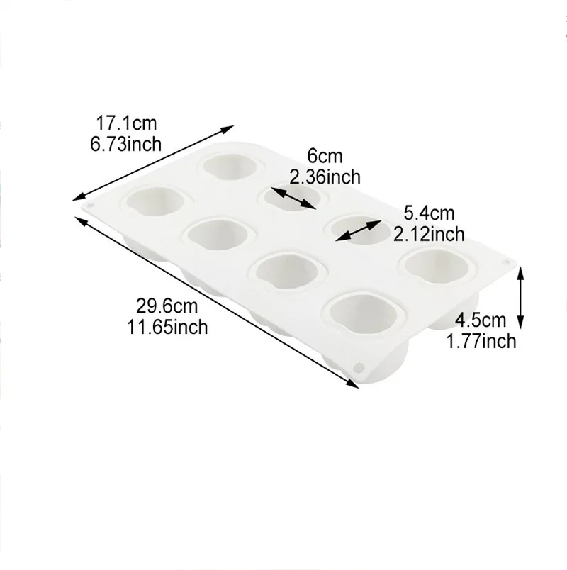 3D формы для украшения торта силиконовые выпечки инструменты муссов и десертов