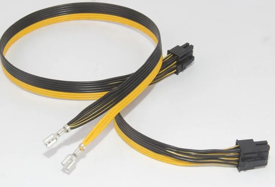 PCI E PCIe Express двойной 8 контактный Кабель питания Шнур для DELL 1950 2950 PE6850 Модуль Блок 8pin
