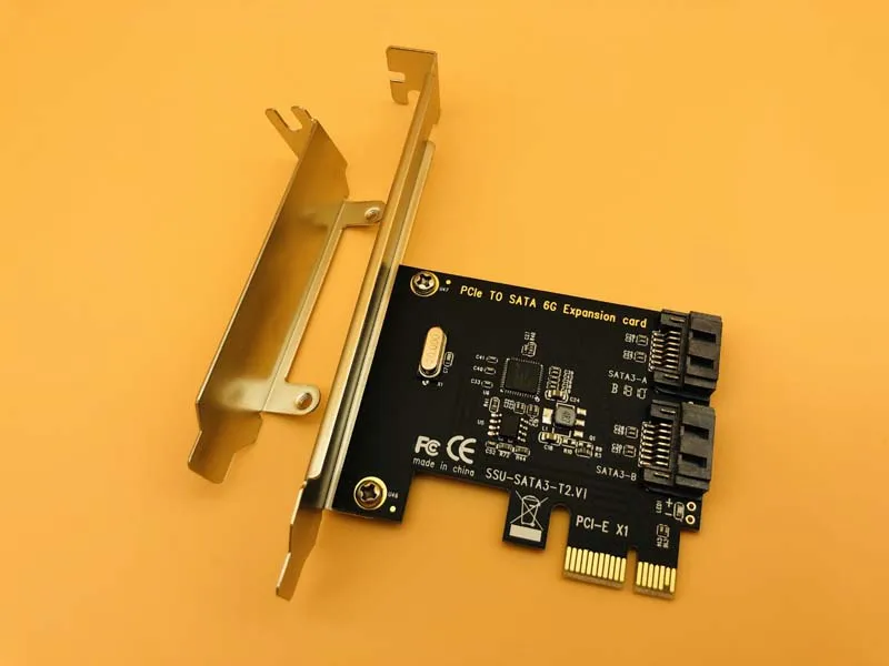 Драйвер PCI-E SATA 1X 4X 8X 16X PCI Express на 3 0 2 порта III 6 Гбит/с плата расширения | Компьютеры и
