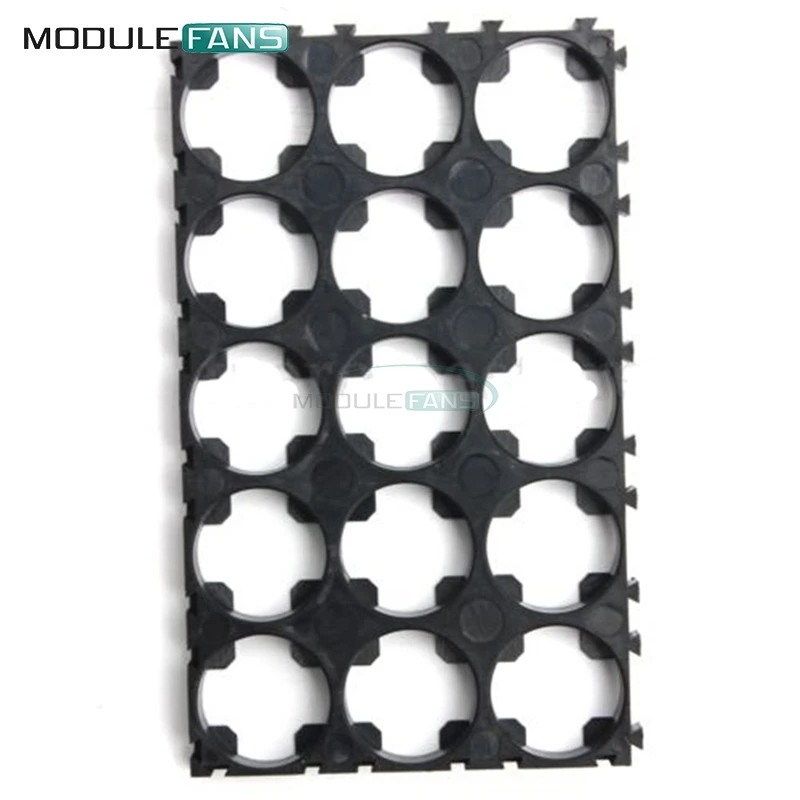 Пластиковый держатель для тепла 2 шт. 3x5 ячеек 18650|bracket holder| |