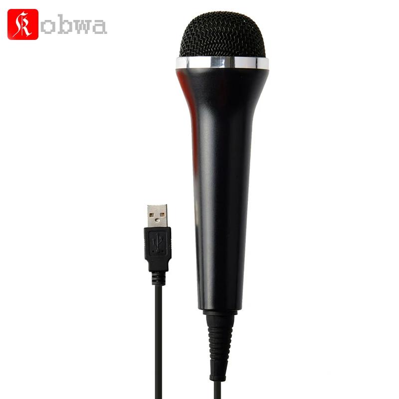 Универсальный Ater караоке Портативный USB проводной микрофон аудио устройства для