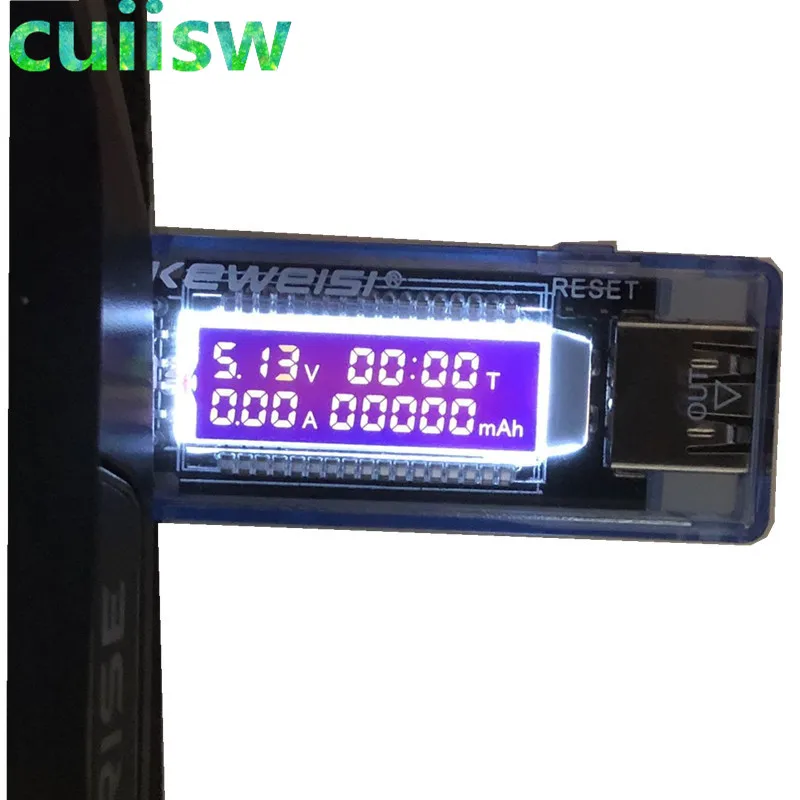 Тестер емкости и напряжения тока USB измеритель зарядного устройства внешний