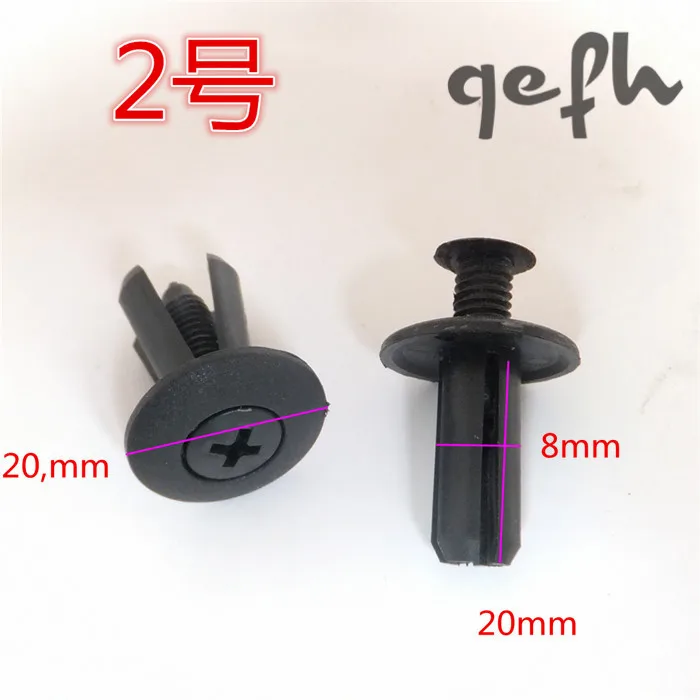 Автомобильный крепеж высокого качества пластиковые заклёпки для велосипеда