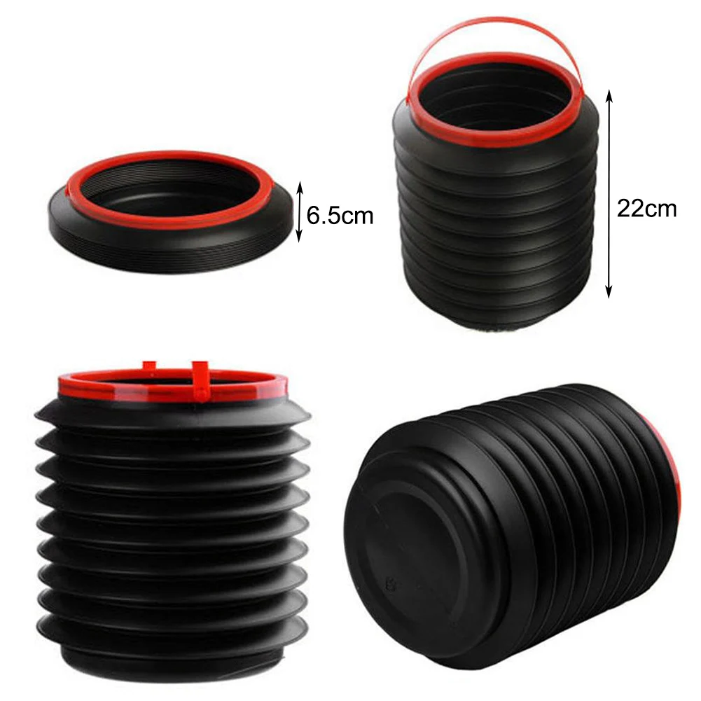 Автомобильная мусорная корзина для автомобиля Складная сбора барабанов 4L