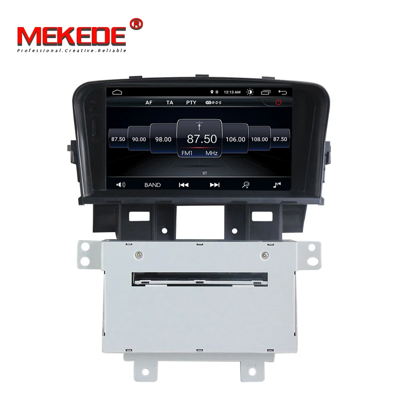 MEKEDE " Android 8,1 автомобильный стерео DVD Радио gps мультимедийный плеер для Chevrolet Cruze 2008-2013 с BT wifi USB 16G карта в подарок