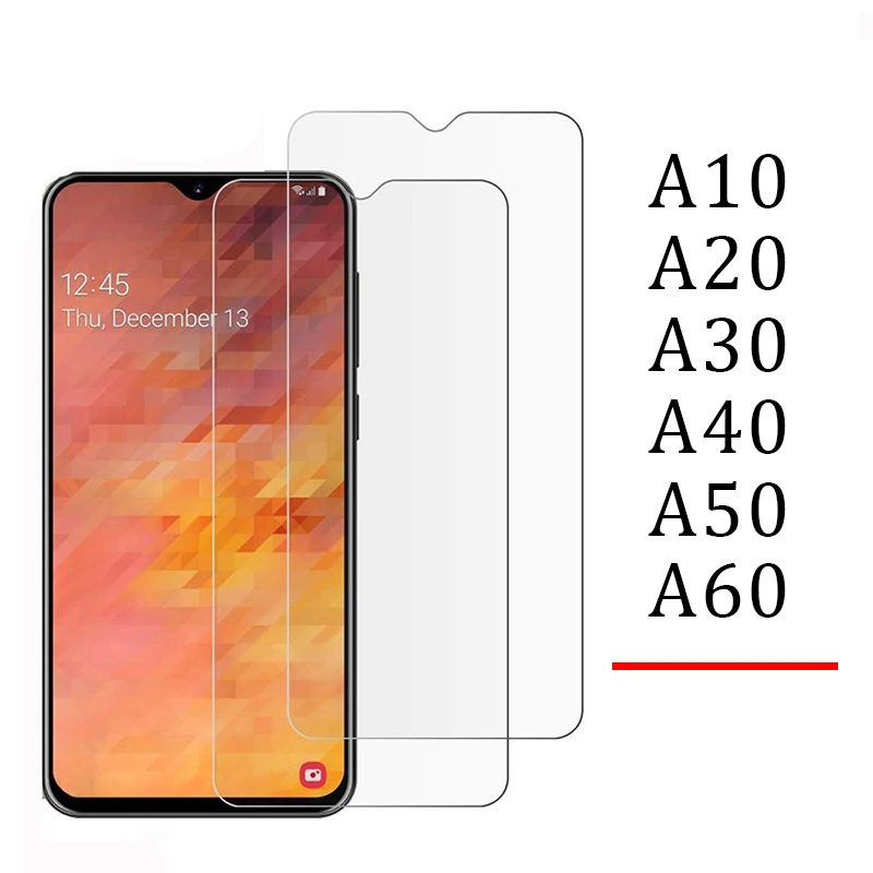 2 шт Защитное стекло для samsung a60 a50 a40 a30 a20 a10 чехол на galaxy a 10 20 30 40 50 закаленное