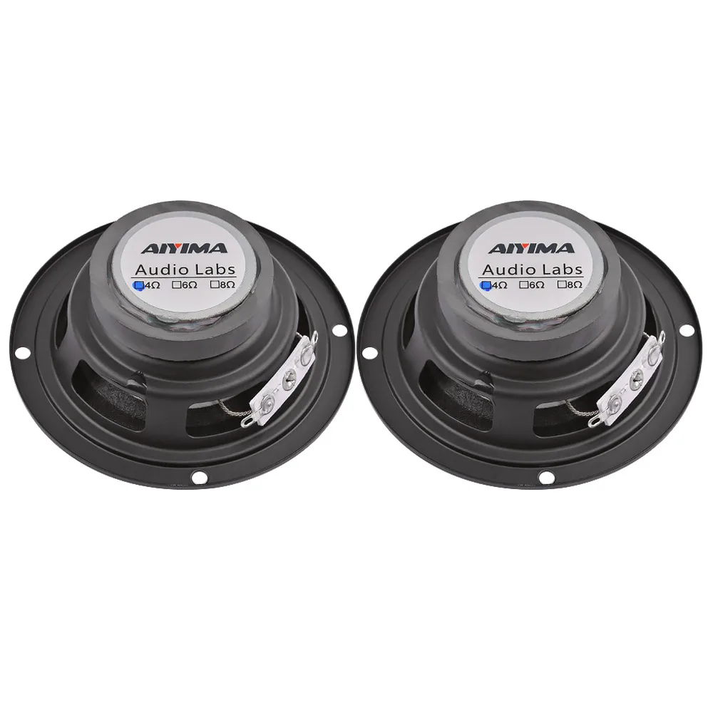 AIYIMA 2 шт. 3 дюймов Портативный Колонка аудио Динамик s 4Ohm 10 Вт ВЧ стерео Bluetooth Hi Fi