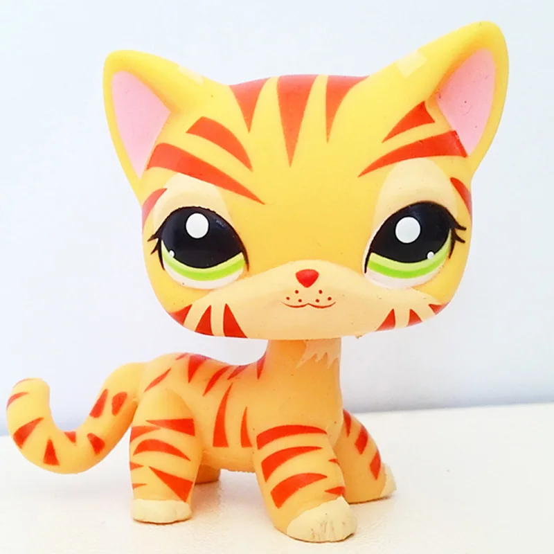 1451 Пет шоп стоячки lps pet shop лпс игрушки редкие кошечку стоячки собаки колли такса рождения Новому Году Подарок pet shop short hair cat original gift toys old rare stanchion dog collie dachshund - Цвет: 1451
