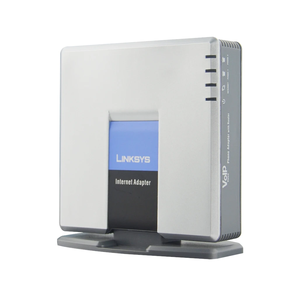 Лучший и дешевый разблокированный VoIP-адаптер Linksys SPA2102 с маршрутизатором VoIP-шлюз