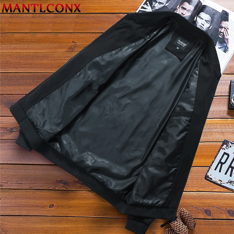 MANTLCONX размера плюс 6XL 7XL 8XL весенняя куртка мужская повседневная тонкая куртка осенние свободные повседневные куртки мужские большие размеры уличная одежда