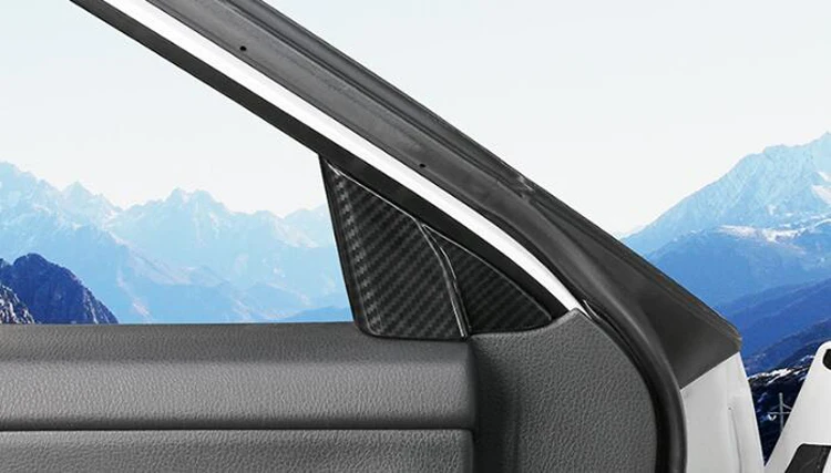 ABS Pillar A внутренняя передняя треугольная крышка отделка 2 шт./компл. для Toyota Camry 2018 |
