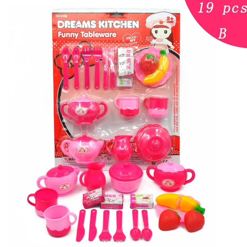 Inbeajy Children Kitchen Toys Set Baby Pretend Play Vegetables and Fruits Simulation Sucker | Игрушки и хобби